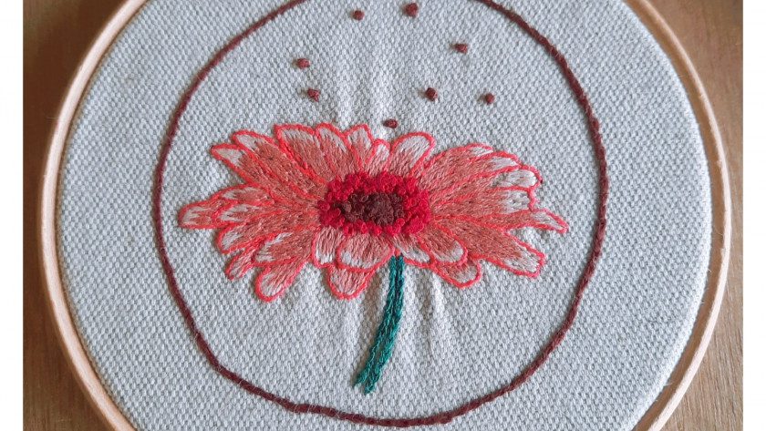 Stage Broderie “Marguerite Rose