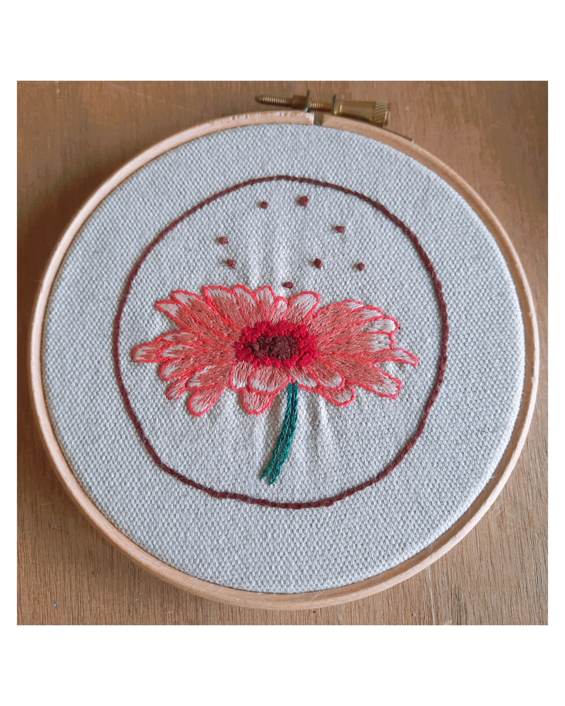 Stage Broderie “Marguerite Rose