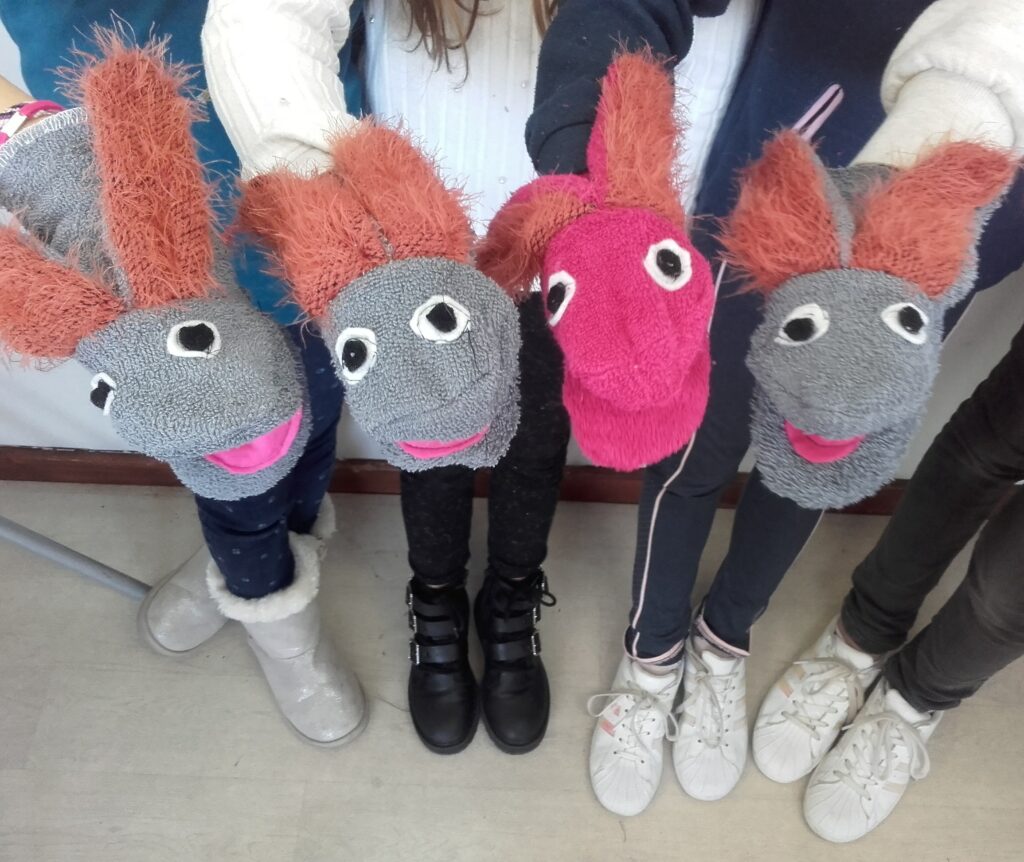 Marionette lapins