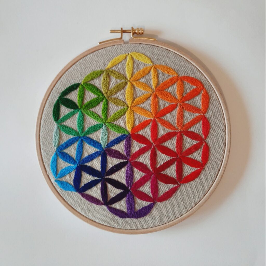 broderie arbre de vie