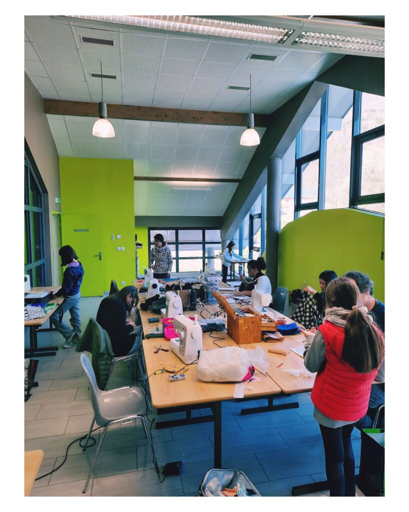 cours de couture à l'asl